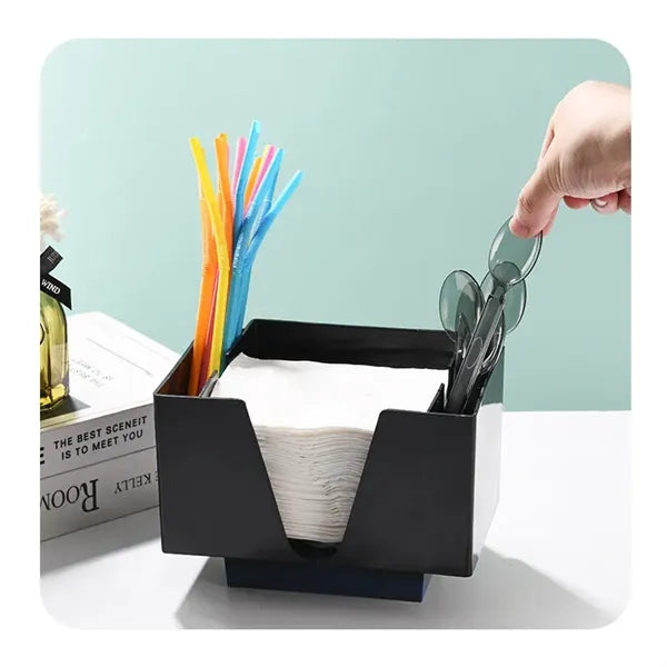 Multi-functional napkin holder