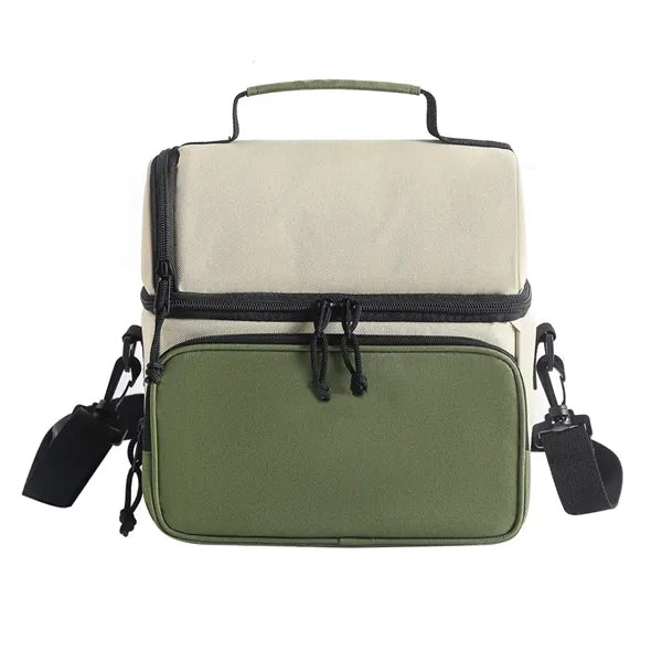 Double Layer Oxford Insulated Lunch Bag