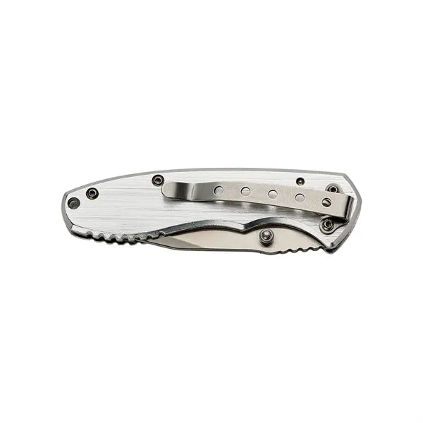 Warhawk Pocket Knife - Silver