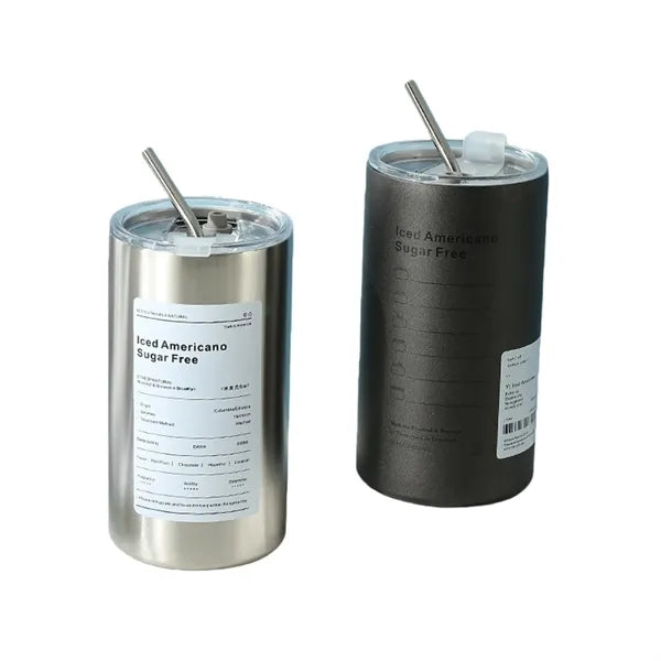 20Oz Stainless Steel Insulated Tumbler With Straw Lid