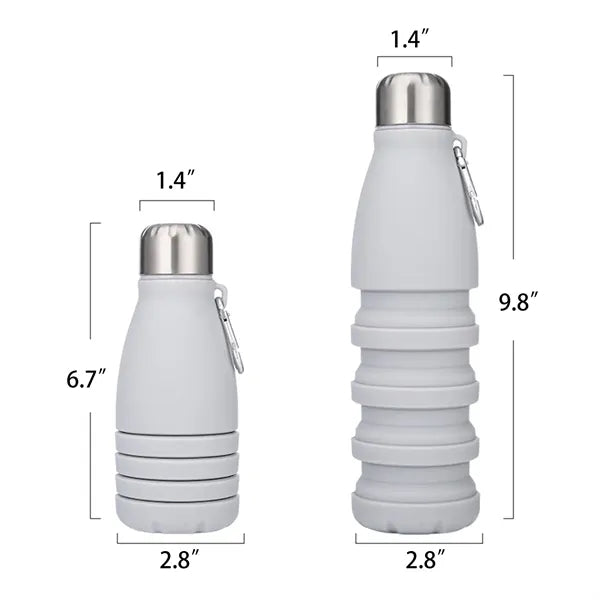 Foldable Silicone Sports Water Bottle
