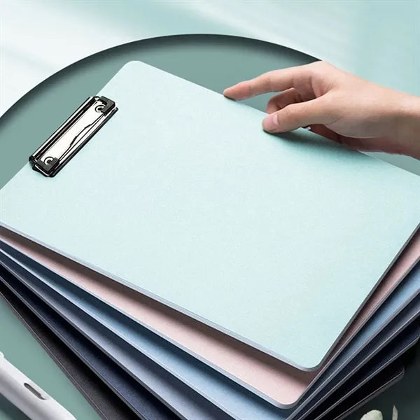 A4 Standard Writing Plastic Clipboard with Metal Clip