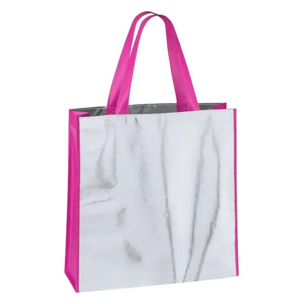 Laminated Metallic Tote Bag