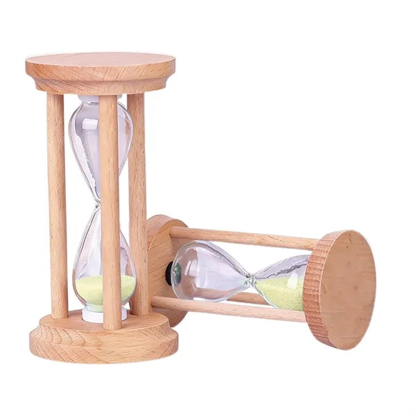 3 Minutes Wooden Hourglass Timer