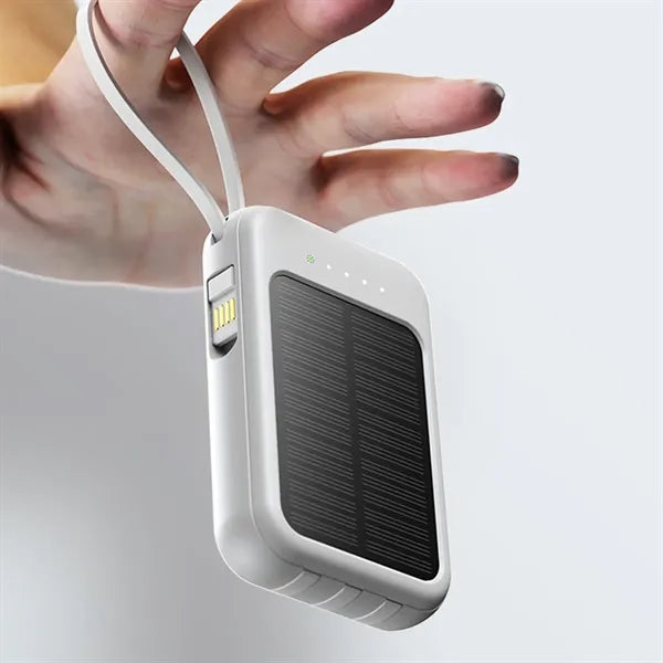 20,000mAh Portable Solar Charging Power Bank with LED Light