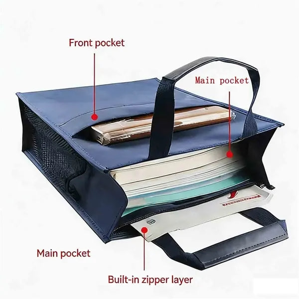 Large Capacity Oxford Storage File Bag