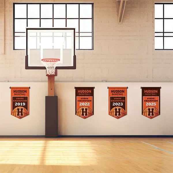 3' x 5' Championship Banner Single Sided V-Cut