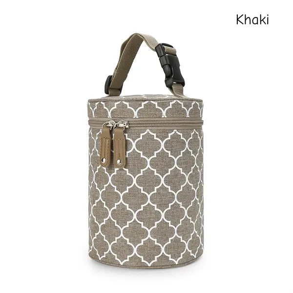 Insulated Baby Bottle Bag Capacity Breastmilk Cooler Daycare
