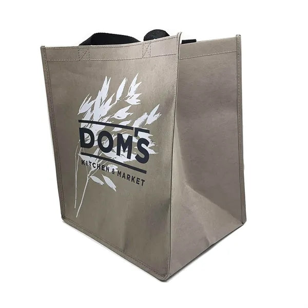 Washable Kraft Paper Bag with 21 Inch Web Handles