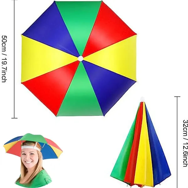 UV Sun Protection Head Umbrella Hats