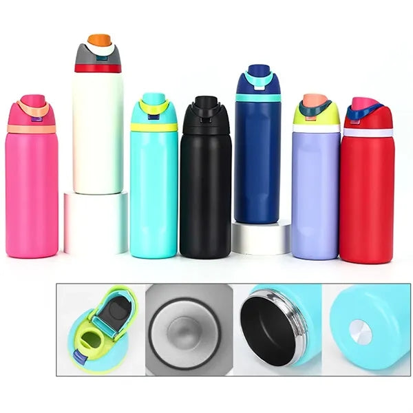 24 Oz Insulated Stainless Steel Water Bottle