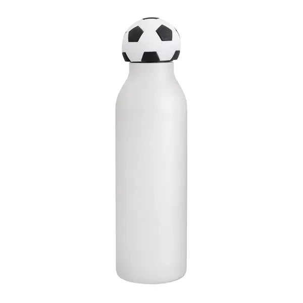 Soccer Top 25 oz Double-Wall Stainless Bottle
