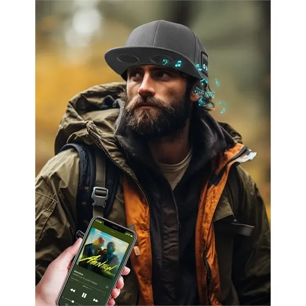 Bluetooth Baseball Cap with Wireless Speakers