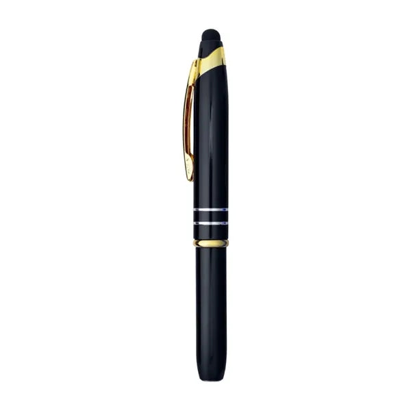 Union Printed - Kap Flashlight and Stylus Metal Pen