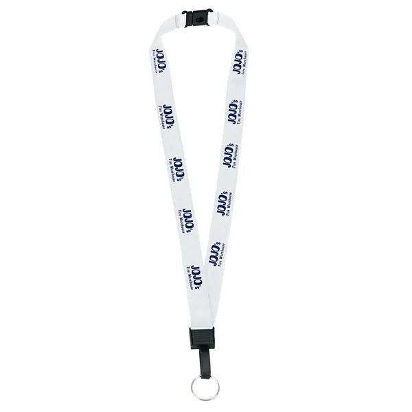 3/4" Breakaway Lanyard with Key Ring