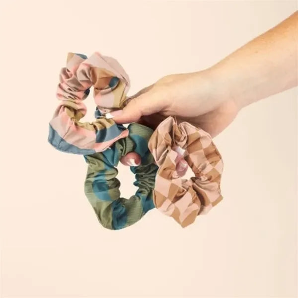 Scrunchie - 3-pack - 4cp Nylon