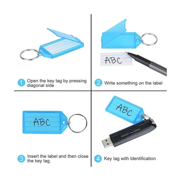 Keychains With Labels