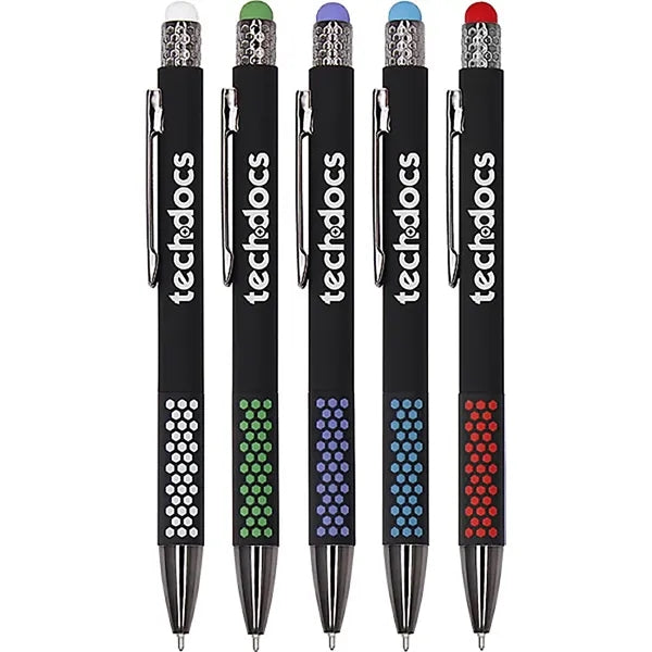 Honeycomb Stylus Cello-Wrapped Pen