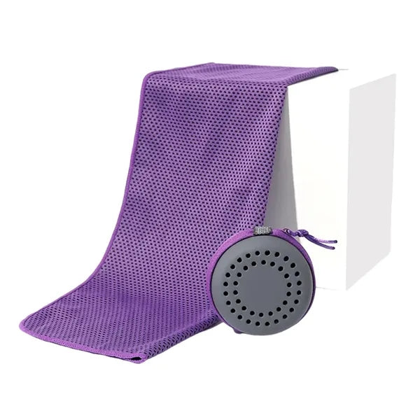 Ice Feel Tech Cooling Sports Towel for Yoga And Fitness