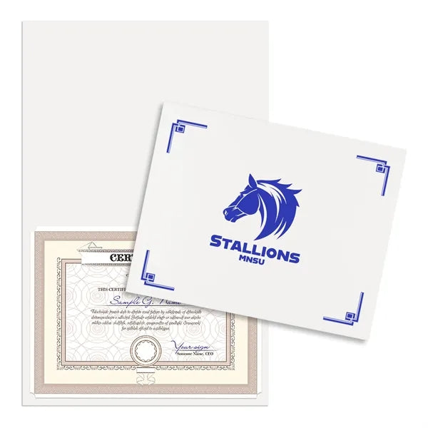 Linen Certificate Holder