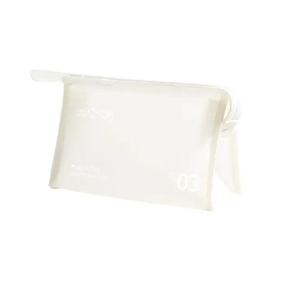 Jelly-Texture Horizontal Style Waterproof Travel Makeup Bag