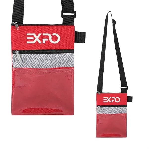 RPET Tradeshow Badgeholder/Neck Wallet