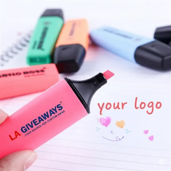Customized Logo Stationery Coloring Highlighter