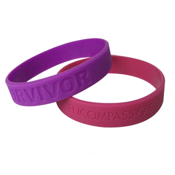 Debossed Silicone Bracelet
