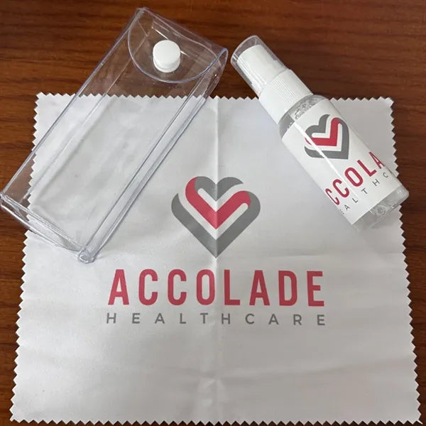 30ml Eyeglasses Cleaner Spray & Microfiber Cleaning Cloth
