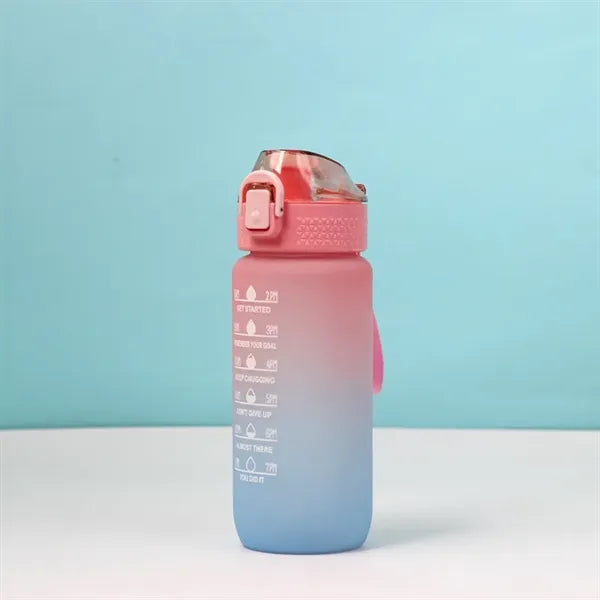21 oz. Drinking Water Bottle With Time Marker