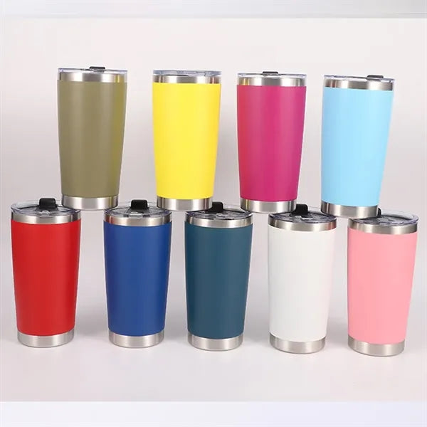 20 Oz. Stainless Steel Vacuum Insulated Tumbler with Lid