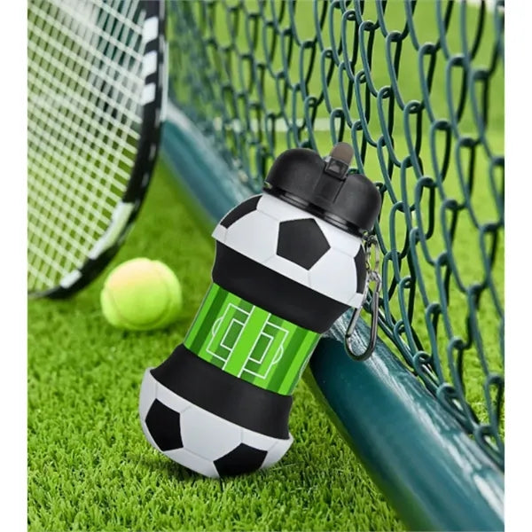 Sports Collapsible Foldable Bottle with Carabiner