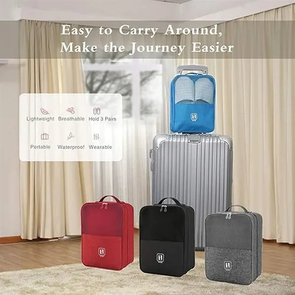 Travel Shoe Bag Storage Organizer