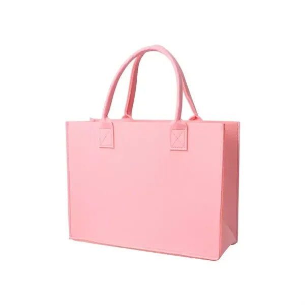 Large Foldable Eco-Friendly Shopping Felt Tote Bag