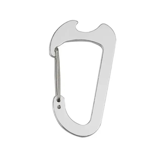 Aluminum Carabiner with Bottle Opener