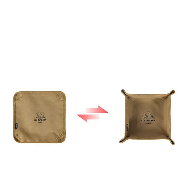 Foldable Oxford Camping Storage Tray