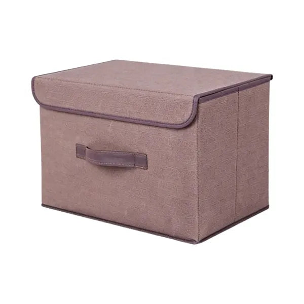 Foldable Storage Bin With Lid
