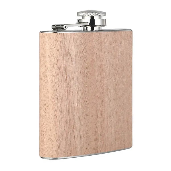 6 Oz Wooden Stainless Steel Kettle