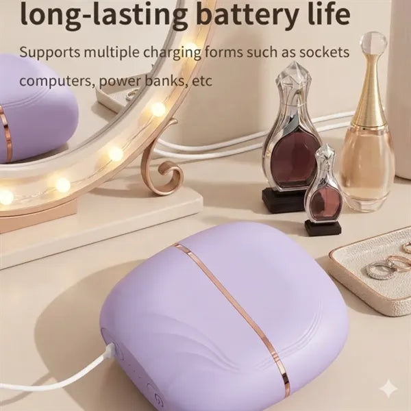 Logo Mini Flat Portable Hair Straightener