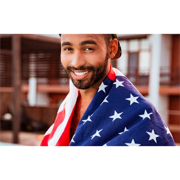 American Flag Beach Towel