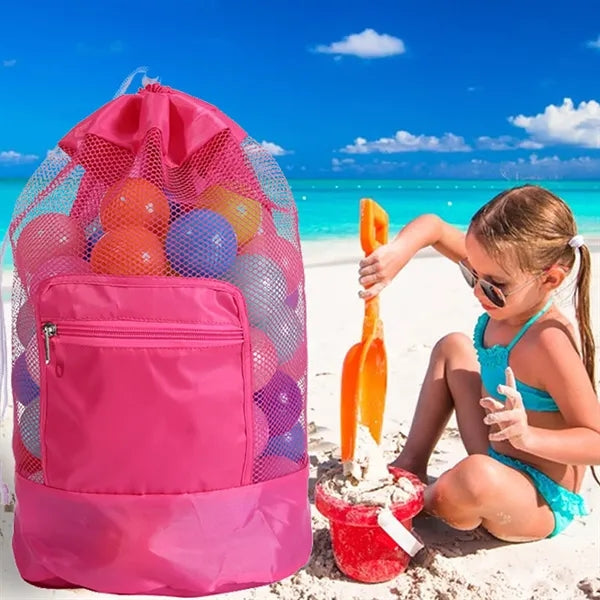 Large Mesh Beach Toy Storage Bag