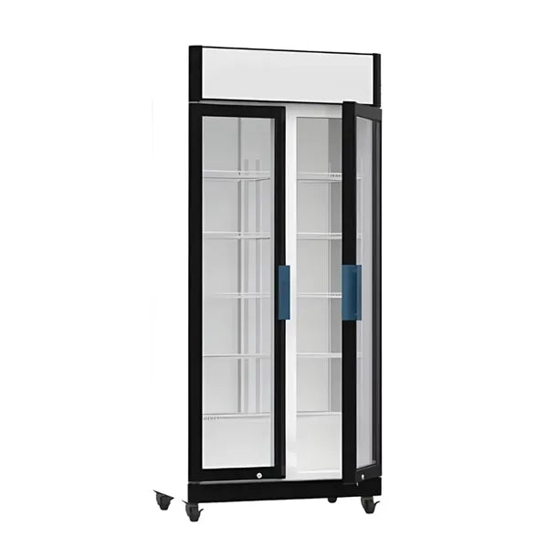 590L Double Glass Door Fridge