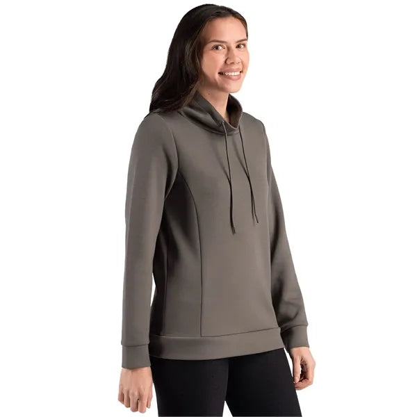 Clique Haven Recycled Womens High Collar Pullover Sweatshirt