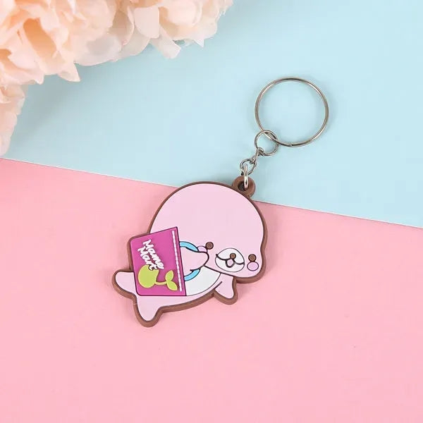 PVC Rubber Keyring