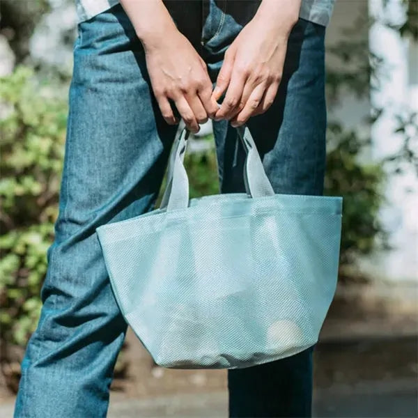 Foldable Mesh Beach Tote Bag