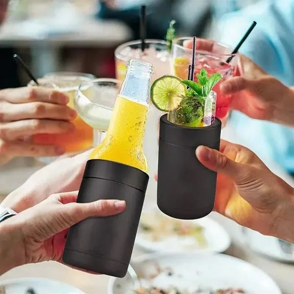 12 oz Stainless Steel Insulated Can Bottle Cooler Cup