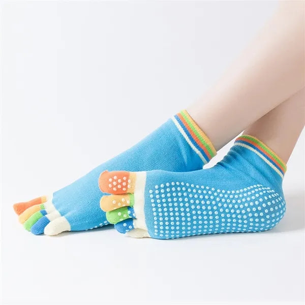 Non-Slip Toe Yoga Socks