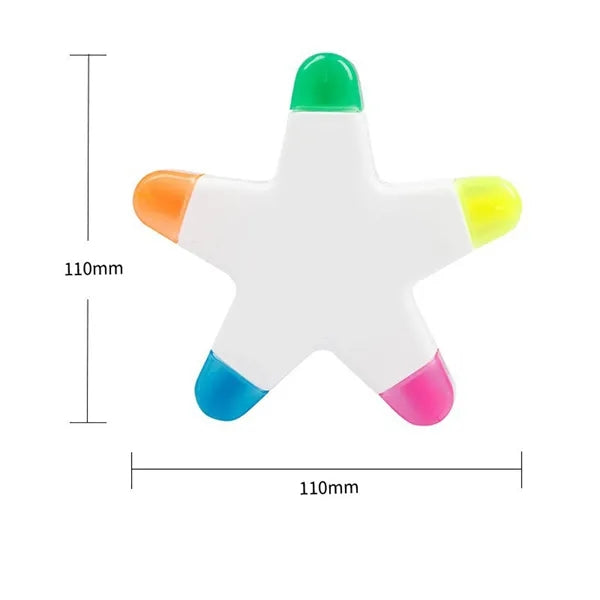 Palm Shaped 5 in 1 Highlighter