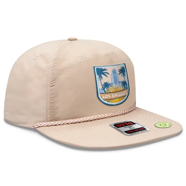 6 Panel Pro Style Snapback Hat