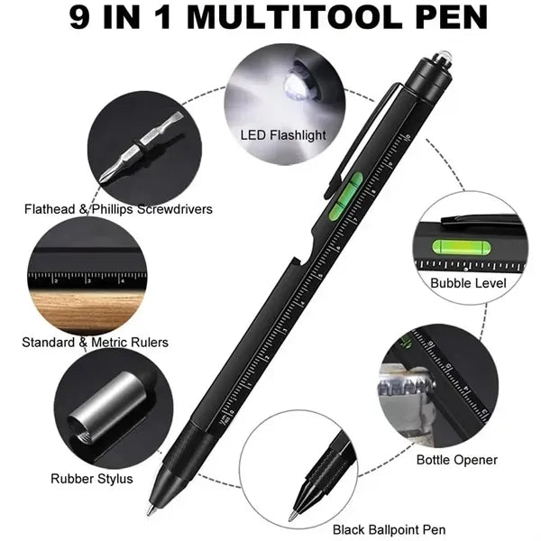 9 in 1 Multitools Pen